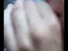 A big load of sperm was jizzed directly into my bitch's mouth.